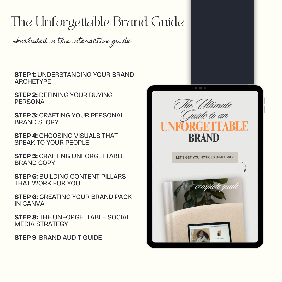 The Unforgettable Brand Guide