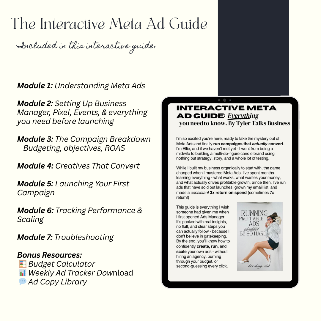 Interactive Meta Ad Guide